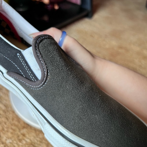 Men’s Van Skate Slip On Raven/Black Skate Shoes size 7.5. - Picture 15 of 17